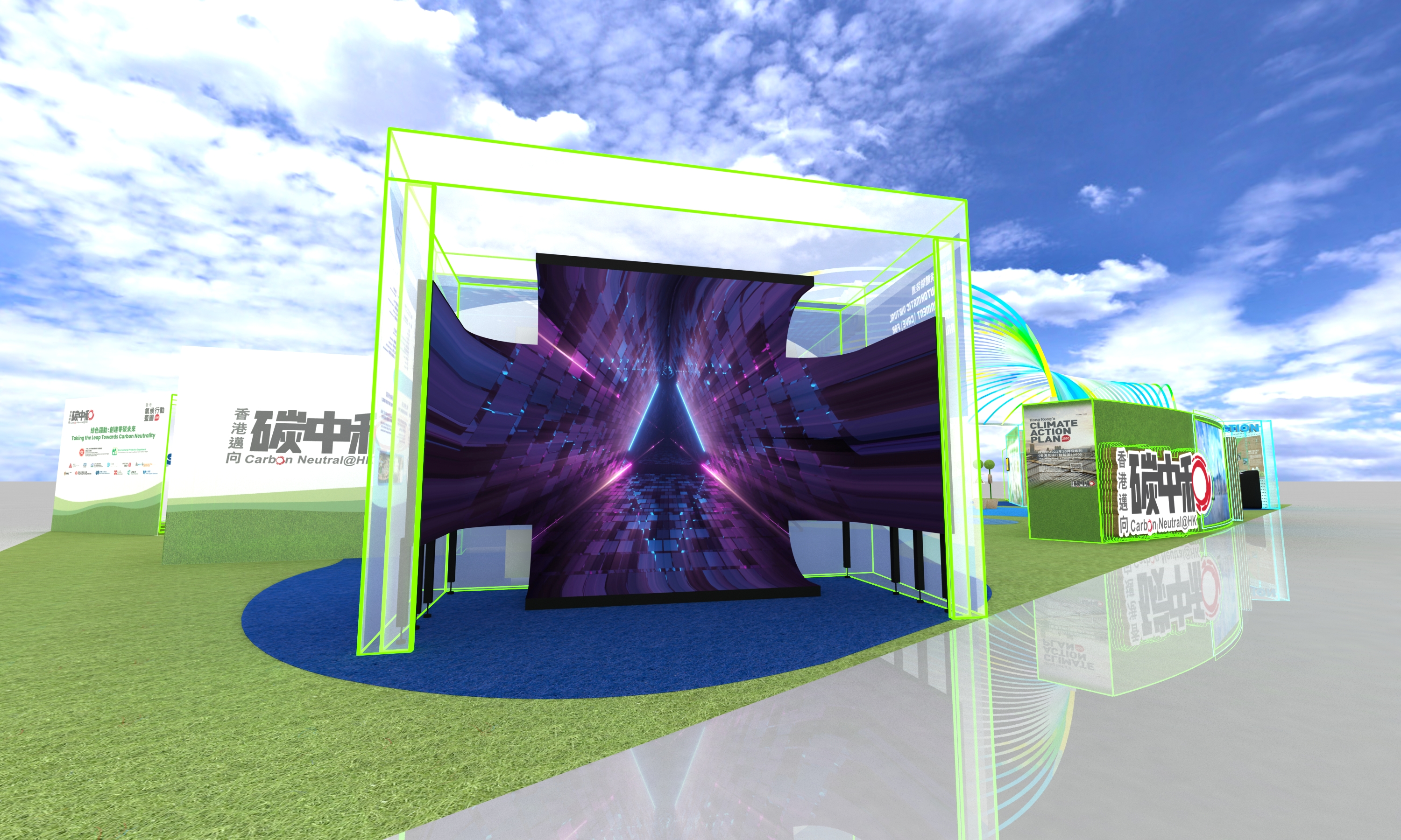 Cave Autohmatic Virtual Environment (CAVE) for Environmental Assessment and Planning